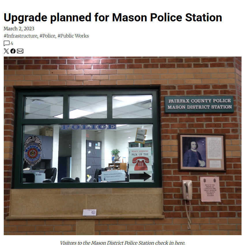 Mason District Police Station & Government Center - Renovation & Addition